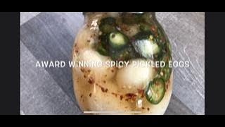 Award winning pickled eggs texas 5 time winner