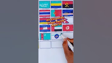 All countries flags drawing part 17 #flagdrawing #drawingshorts #flags #shorts