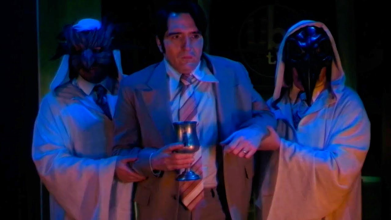 A TV host, desperate for ratings, summoned a demon on Halloween