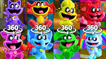 360º VR  All Smiling Critters cardboard voicelines animated (Complete)