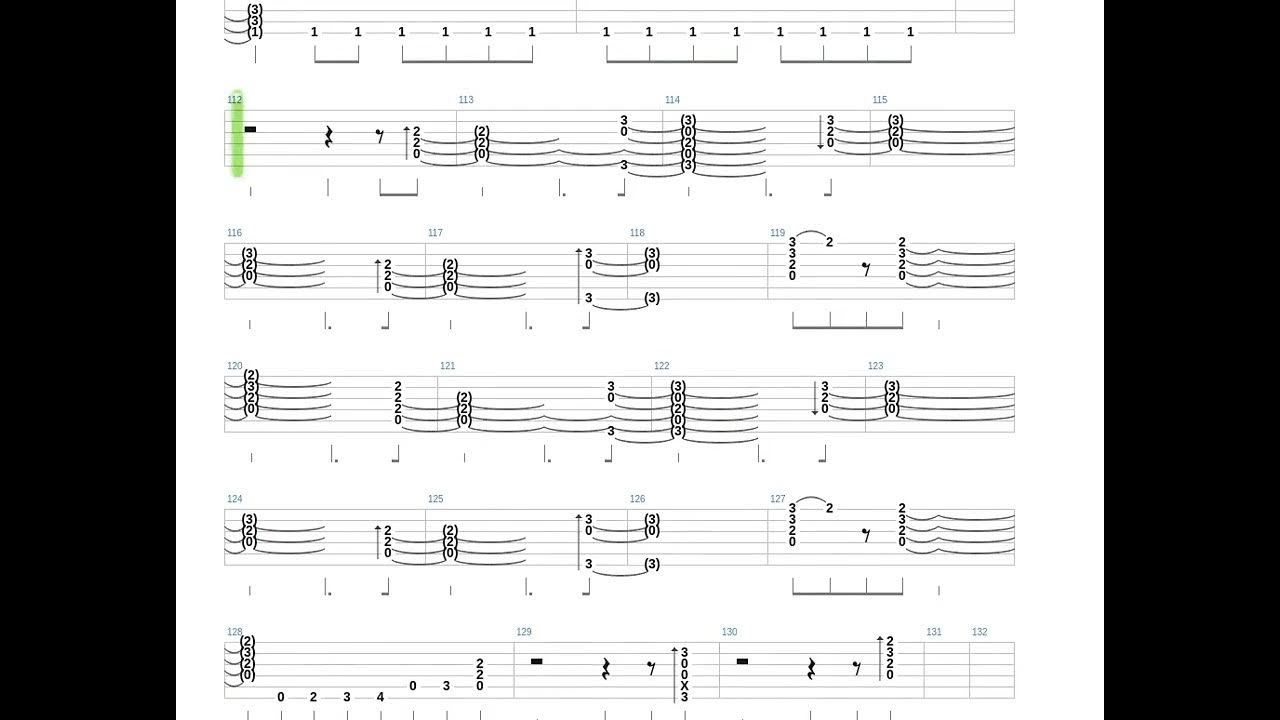 Kickstart My Heart Tab by Motley Crue + Guitar only + Guitar tab YouTube