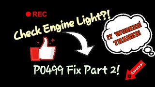 Srt4 swap P0499 code FIX part 2!