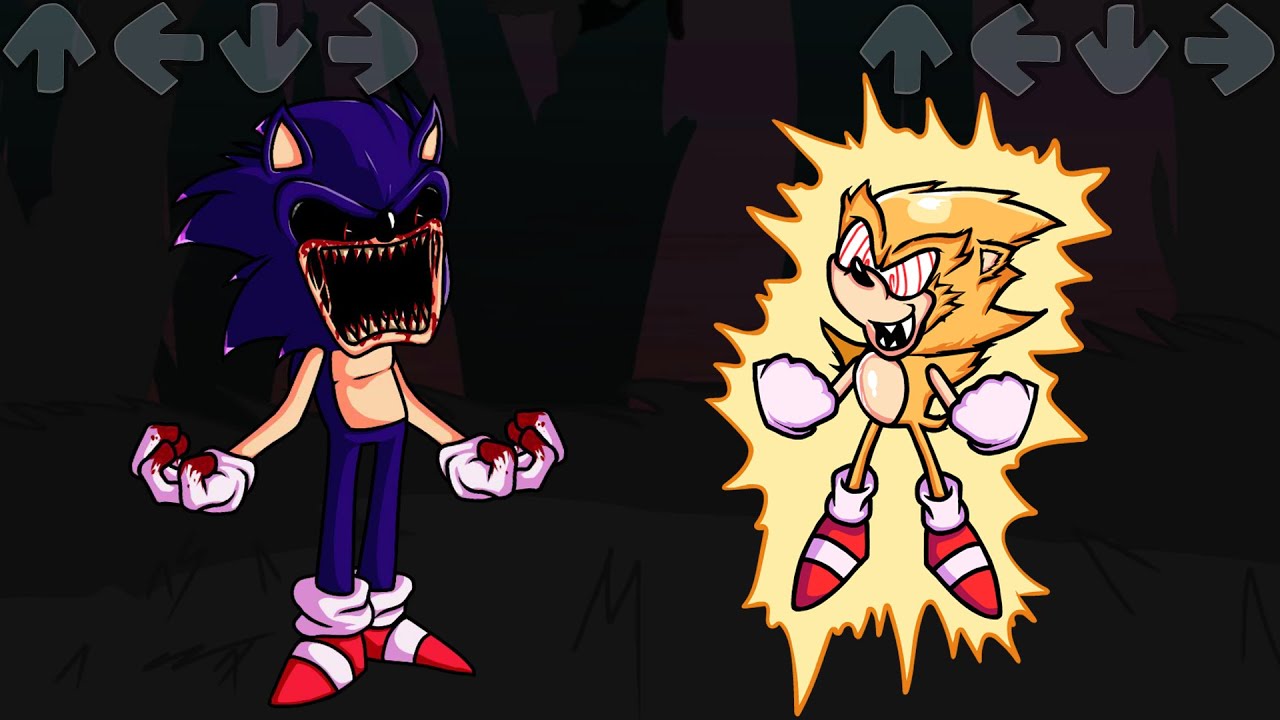 YOU CAN'T RUN Sonic.exe VS Fleetway Sonic