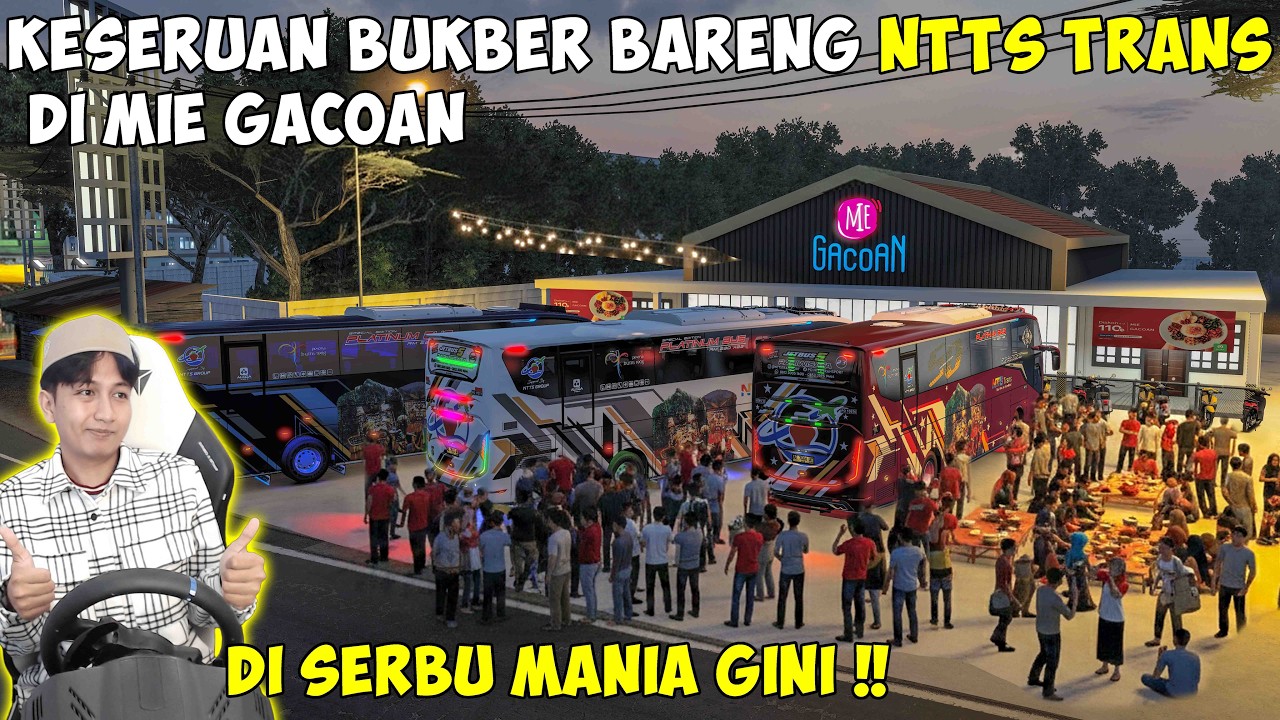 KESERUAN BUKBER BARENG NTTS TRANS MECCA JOVI DAN THE NAPEL DI MIE GACOAN JADI RAME GINI !!