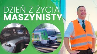 HIT! DZIEŃ Z ŻYCIA MASZYNISTY. Czy łatwo jest prowadzić pociąg? SPRAWDZAMY!