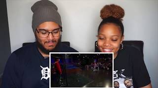 Flinch w\/ BTS Reaction with the Late Late show