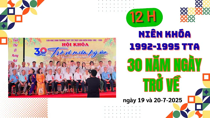"Họp Lớp 12H Sau 3 Thập Kỷ – Chuyến Hành Trình Ngược Thời Gian"