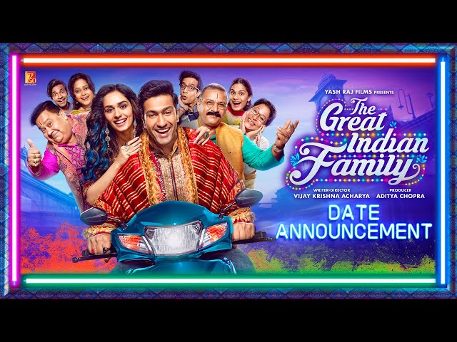 The Great Indian Family | Date Announcement | Vicky Kaushal | Manushi Chhillar
