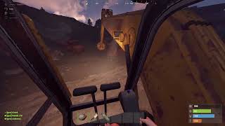 Rust убил типа магнитом трактора