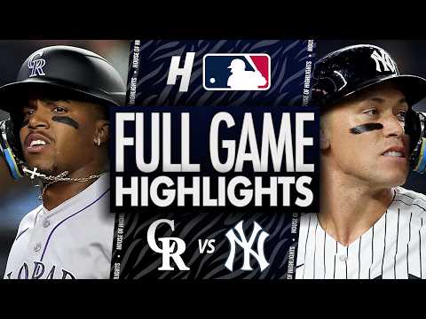 Colorado Rockies vs New York Yankees - FULL GAME HIGHLIGHTS 🔥 September 8, 2026 MLB Season