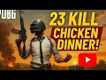 "23 KILLS, 1 Winner! 🏆 | PUBG Chicken Dinner Ka Asli King!" #pubg #gaming