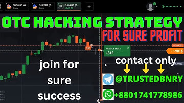 Binary options OTC market strategy for sure profit IQ Pocket Expart Option Quotex Binomo Olymp Trade