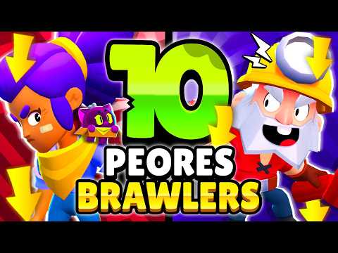 ARE THEIR BUFFS NO LONGER WORKING? 😲 10 WORST BRAWLERS in BRAWL STARS