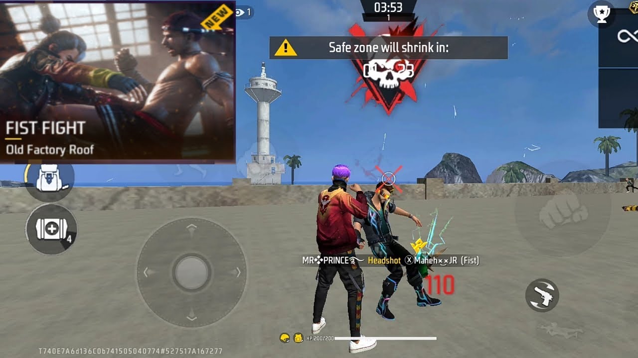New Mode Fist Fight In - Garena Free Fire - YouTube