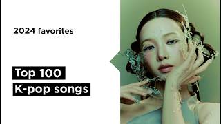 I ranked my favorite K-POP songs from 2024