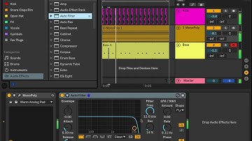 Creative Side Chain Filter in Ableton Live