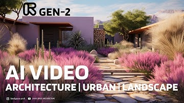 Urban Design and Architecture Videos from Images using Runway Gen-2 + Midjourney AI Technology