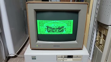 RETRO HOST 286 DESKTOP COMPUTER