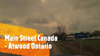 Atwood Ontario - Main Street Canada - Drive with me
