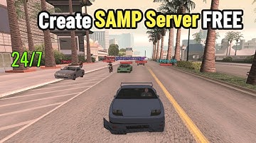 How to create a GTA Samp server for free | Gta san Andreas multiplayer create server
