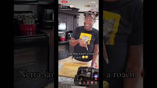 Netta said it wasn’t no roach yal seen 🥲 #fyp #viral #mrsnetta #tiktok #hilarious #live #subscribe
