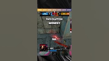 Insane 1v3 M0nesy Clutch to close out series #shorts #cs2 #csgo #clutch