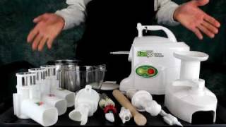 Green Power Kempo Juicer - Twin Gear Juicer Model 1303