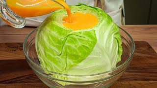 The tastiest cabbage you've ever eaten! Simple, quick and very tasty! ASMR recipes