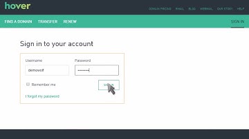 How to Create Private Nameservers at Hover