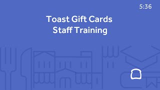 Toast Gift Cards Staff Training screenshot 4