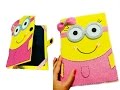 funda para iPad o tablet de minion /foami o goma eva❤️❤️❤️