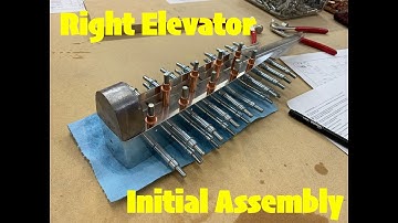 PLG S1E14 - RV-7 Vertical Stabilizer Closing, Elevator Skins, Right Elevator Assembly