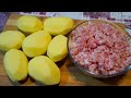 Много картошки и немного мяса! Так мало кто готовит, а зря! ОЧЕНЬ ВКУСНО из простых продуктов.