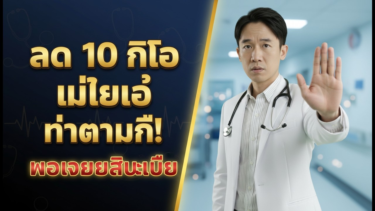 ลดน้ำหนักแบบยั่งยืน ไม่โยโย่ เคล็ดลับที่หมอและนักโภชนาการแนะนำ | สุขภาพง่าย ๆ ไทย EP.3