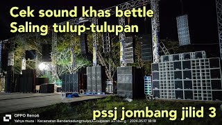 CEK SOUND PERSIAPAN DEMO PRODUK NGUNTIR BARENG PSSJ JOMBANG