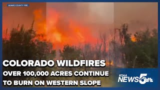 Wildfire Updates From Across Colorado