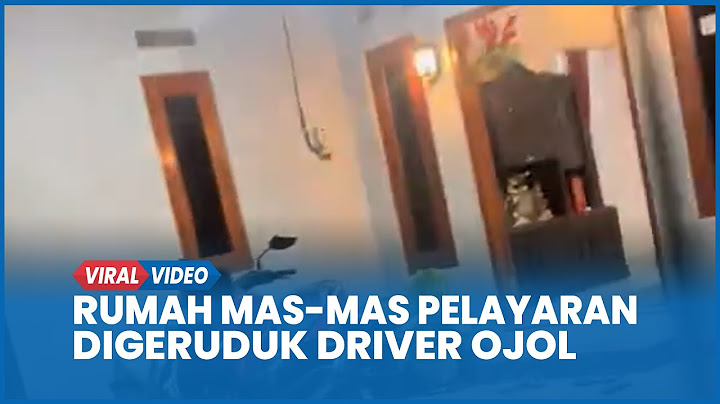 VIRAL OJOL JOGJA, Detik-detik Rumah Mas-mas Pelayaran Digeruduk Driver Ojol Buntut Kekerasan