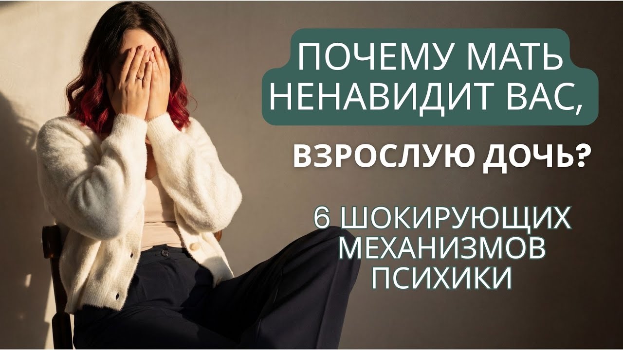 Мать ненавидит вас. Шокирующие причины.