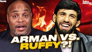 Daniel Cormier says Arman Tsarukyan THOUGHT he'd fight Charles Oliveira + Ruffy matchup, Makhachev