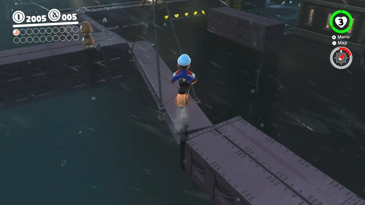 Super Mario Odyssey (Nintendo Switch) Mario Motor Scooter Challenge