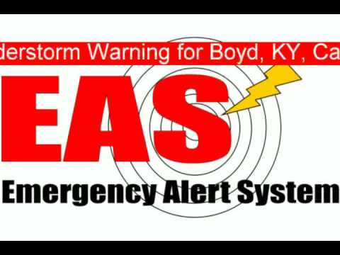 EAS Severe Thunderstorm Warning ( Boyd KY, Carter ...