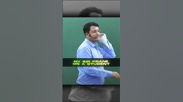 NV Sir Prank With Students 😂😂 #shorts #nvsir #kota #motion #iitjee #jeebatch #ytshorts