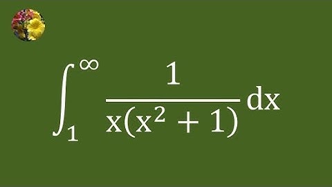 2017 MIT Integration Bee, qualifying test problem # 6 (2nd method)(Mis-1162A)
