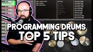 How to program drums so they don't sound like programmed drums