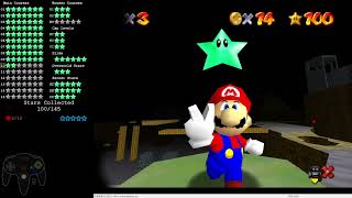 SM64 Stars of the Beast - Course 10: The Lost World (Savestateless)