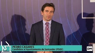 Pedro Casares: «Santander puede ser mejor si apostamos por el cambio político»