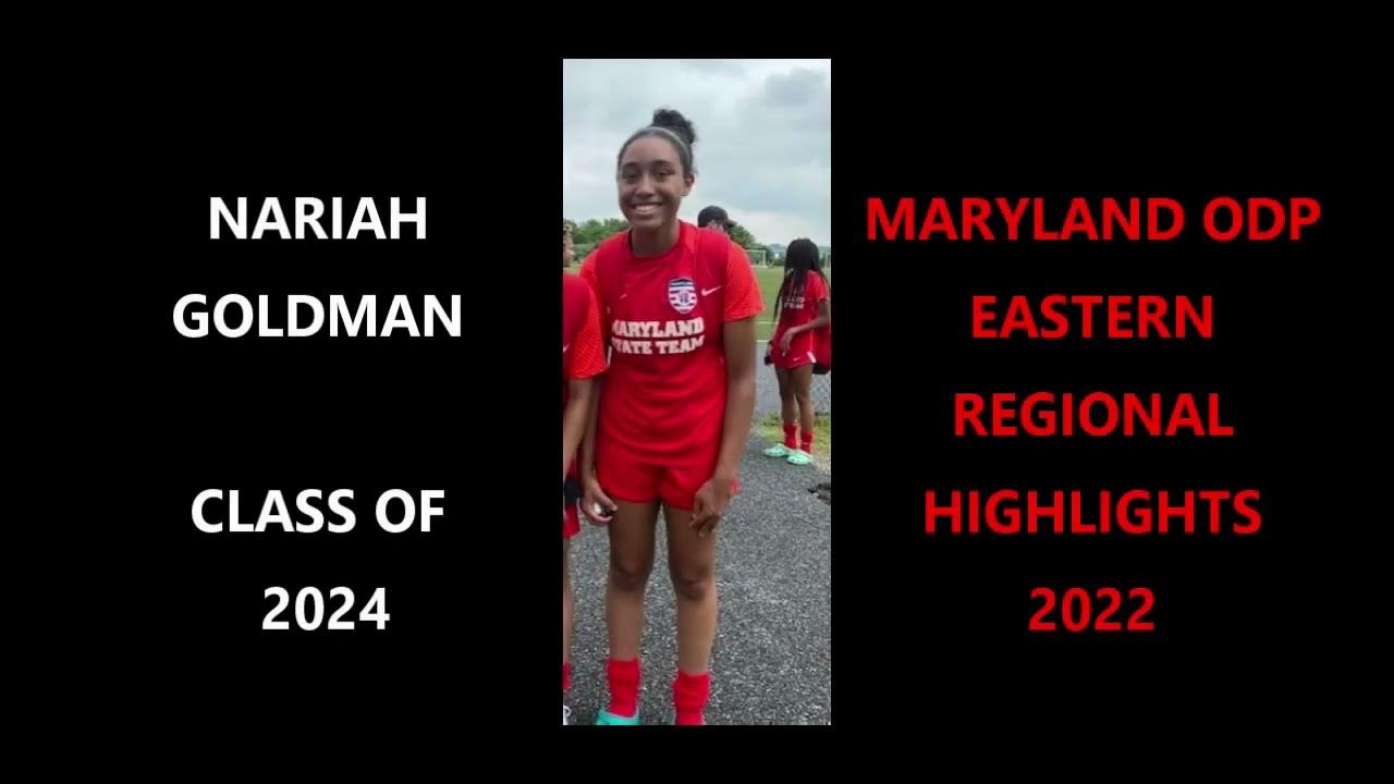 Nariah Goldman Class of 2024 Maryland ODP Eastern Regionals