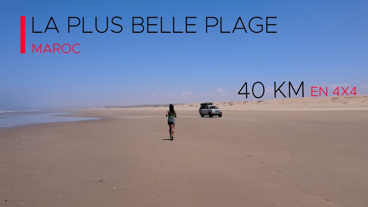 #1.5 ON TRAVERSE LA PLAGE BLANCHE EN 4X4