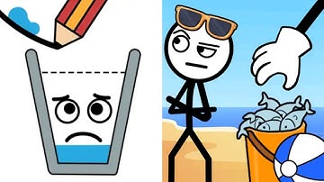 Happy Glass vs Thief Puzzle Satisfying ASMR Gameplay (Android,ios) (New Update)