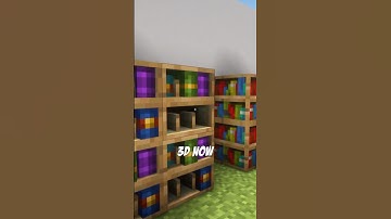 These 3D Bookshelves Look INSANE in Minecraft! 📚